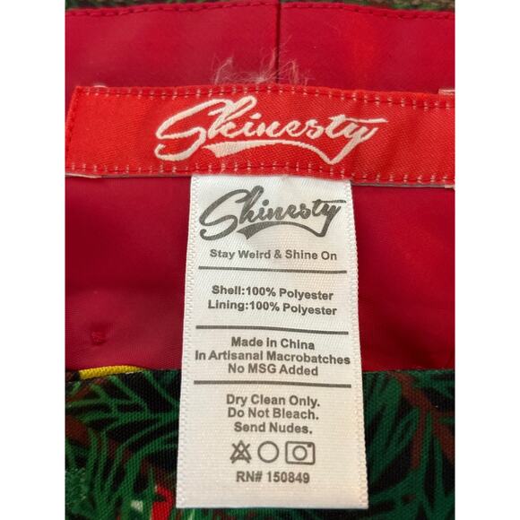 Shinestry The Christmas Tree Camo Men's 30/32 Novelty Christmas Pants Ugly NWOT - Picture 8 of 11